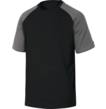 DELTA GENOA - dvobojna T-shirt majica kratki rukav, materijal 100% Jersey pamuk 180 g/m² sa mekanom obradom, okrugli ovratnik. (Može se nositi u kombinaciji sa kolekcijom MACH.) 
BOJA: Siva-Narančasta, Crna-Siva(NA SLICI), Royal plava-Tamnoplava